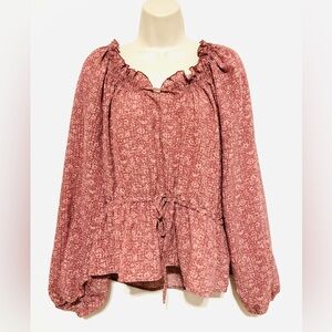 Universal thread co boho long sleeve top  XL